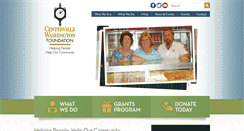 Desktop Screenshot of centervillewashingtonfoundation.org